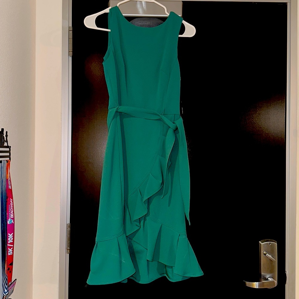 Green Calvin Klein dress